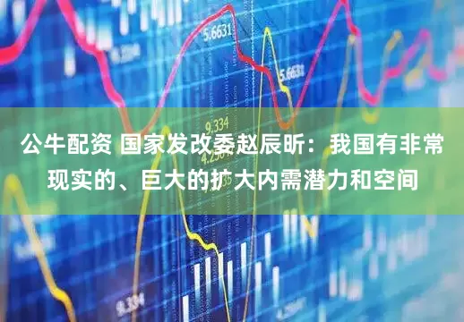公牛配资 国家发改委赵辰昕：我国有非常现实的、巨大的扩大内需潜力和空间