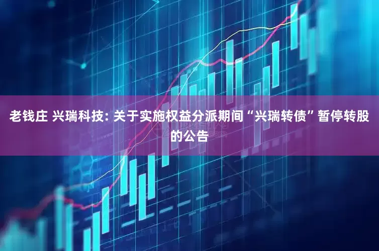老钱庄 兴瑞科技: 关于实施权益分派期间“兴瑞转债”暂停转股的公告